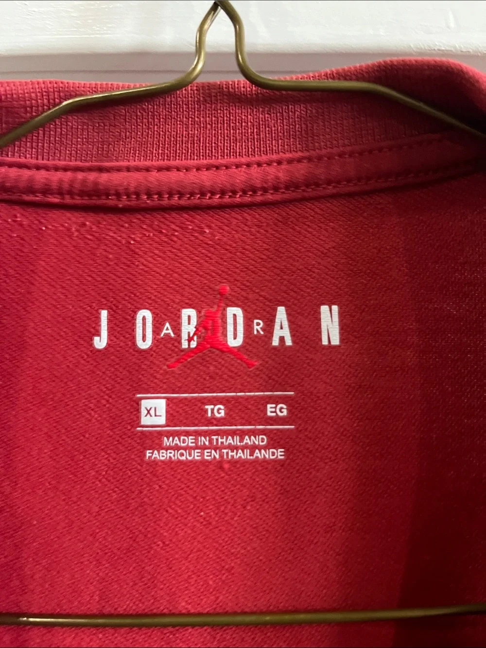 Jordan Men's Crimson Athletic Polo with OU Logo